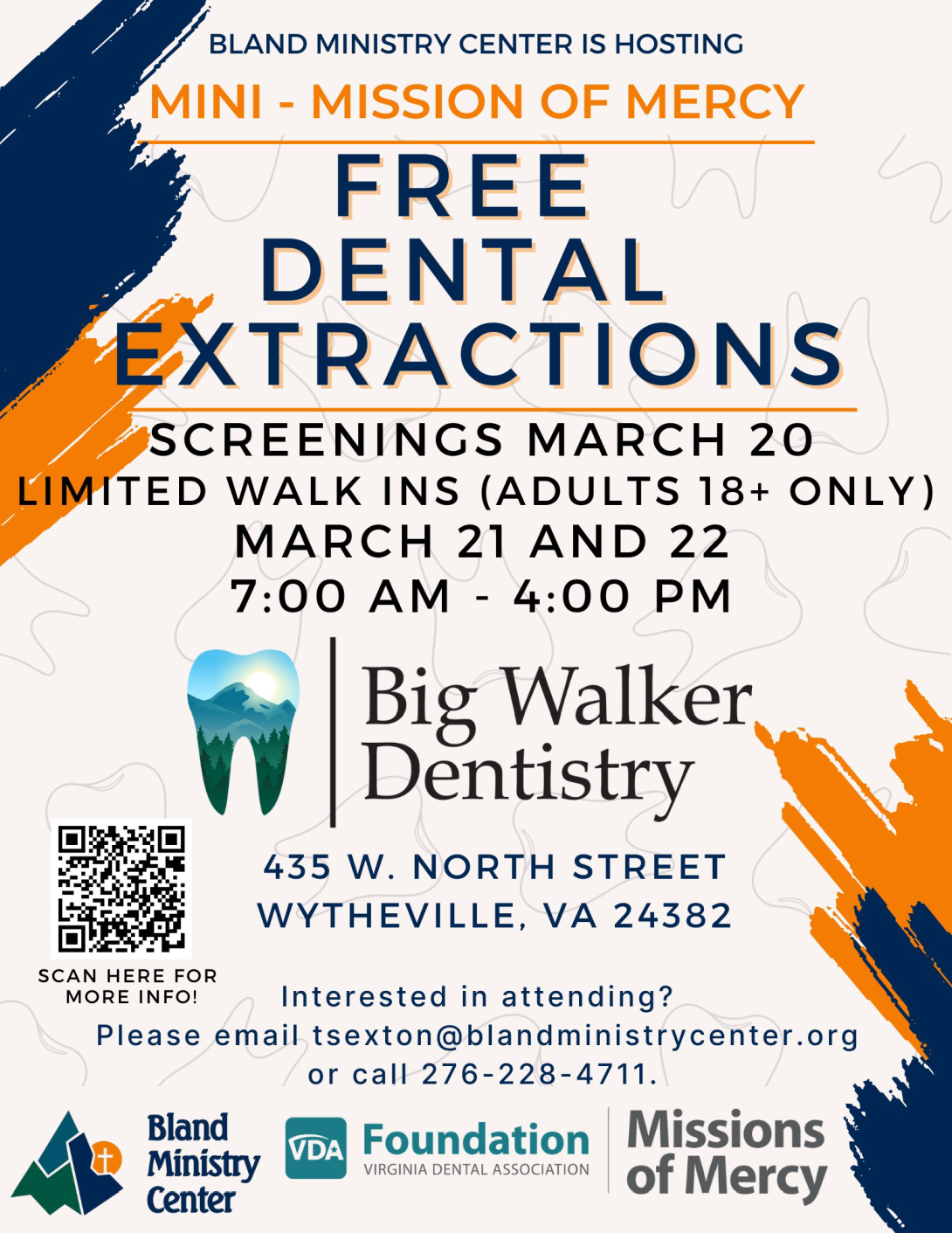 dental extractions event